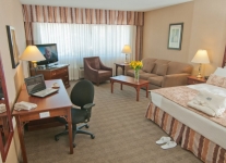 Business Class Suite With Desk, and HDTV Ramada Kelowna Hotel