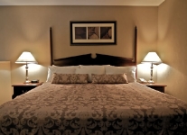 Two-Level Loft King Bedroom Ramada Hotel Option